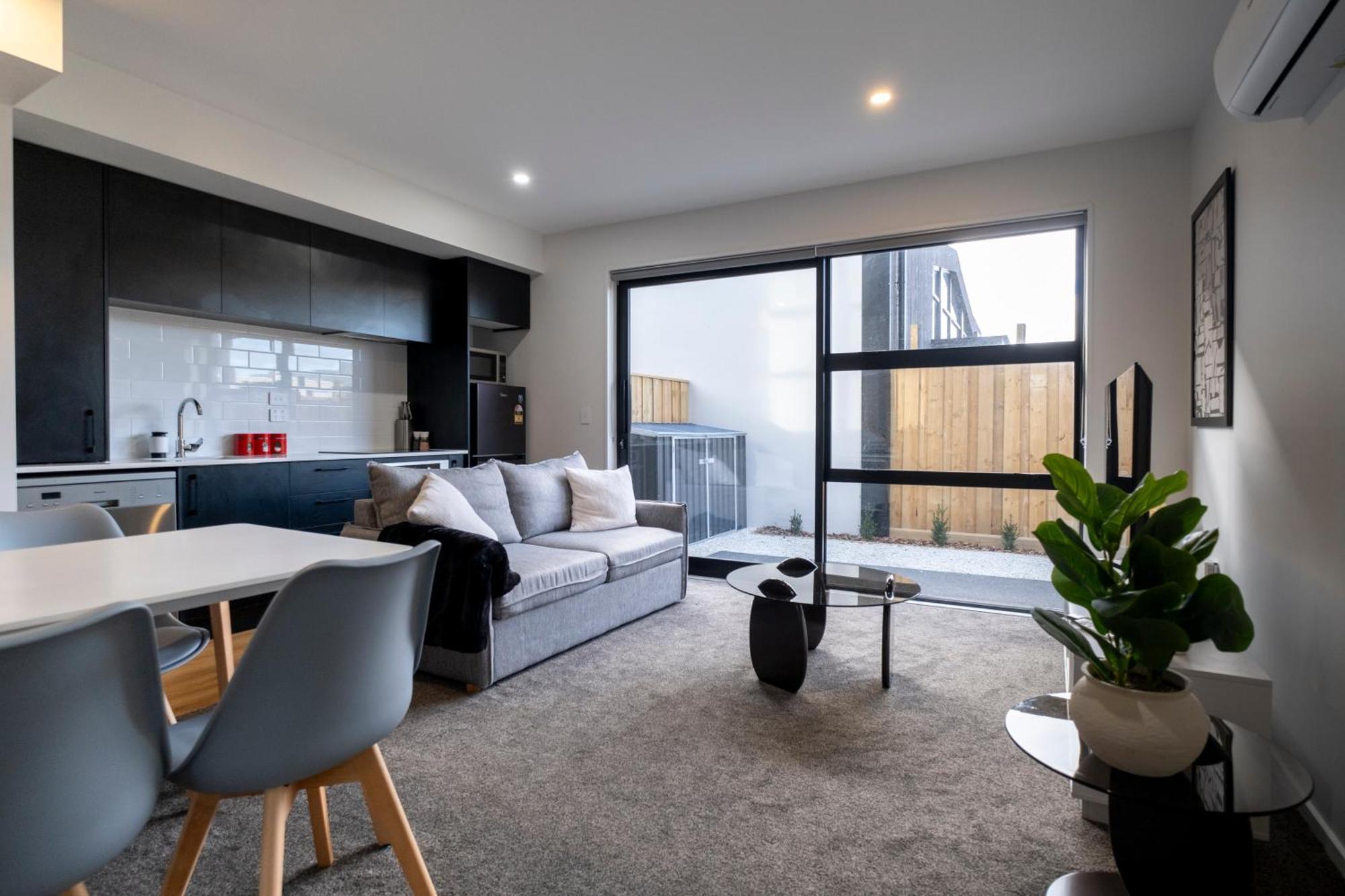 Luxury 2 Bed Townhome In Cbd クライストチャーチ エクステリア 写真